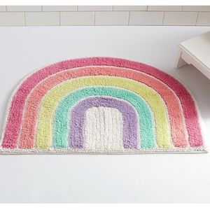 Pottery Barn Rainbow Shaped Bath Mat